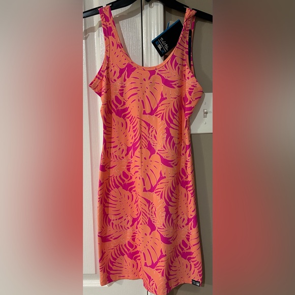 Salt Life 3pc Set Ruana OSFM Dress Small Bathing Suit XS NWT Magen Pink & Coral - Picture 7 of 16